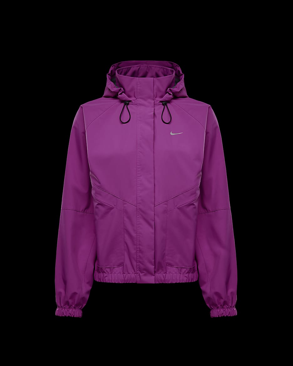 Nike cyclone vapor women's running jacket pink best sale